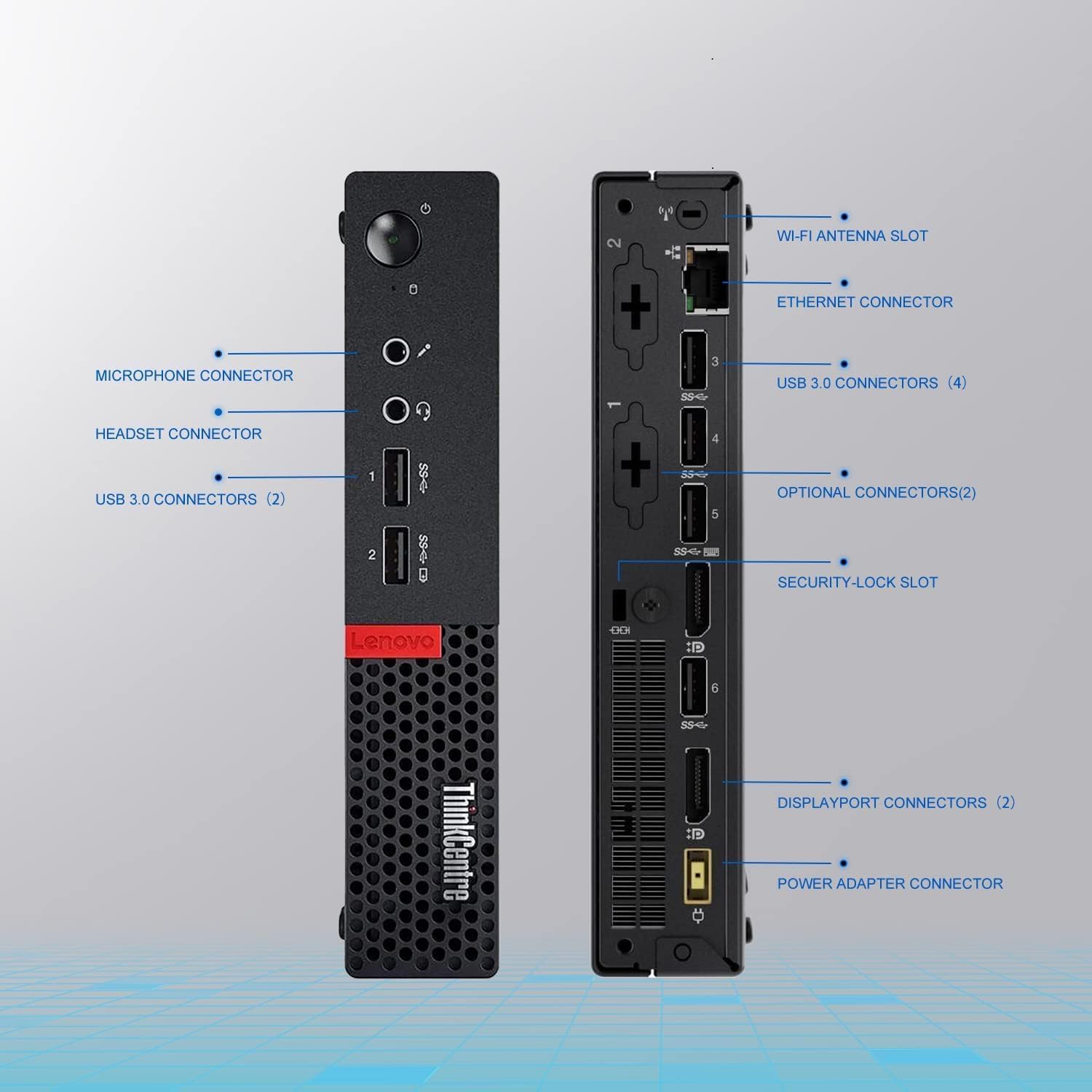 Amazon.com: Lenovo ThinkCentre M710q Tiny Desktop, Core 6th Gen